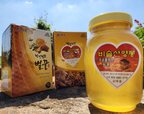 [풍각마을] 청유 꿀벌 농원 감로꿀 2.4kg